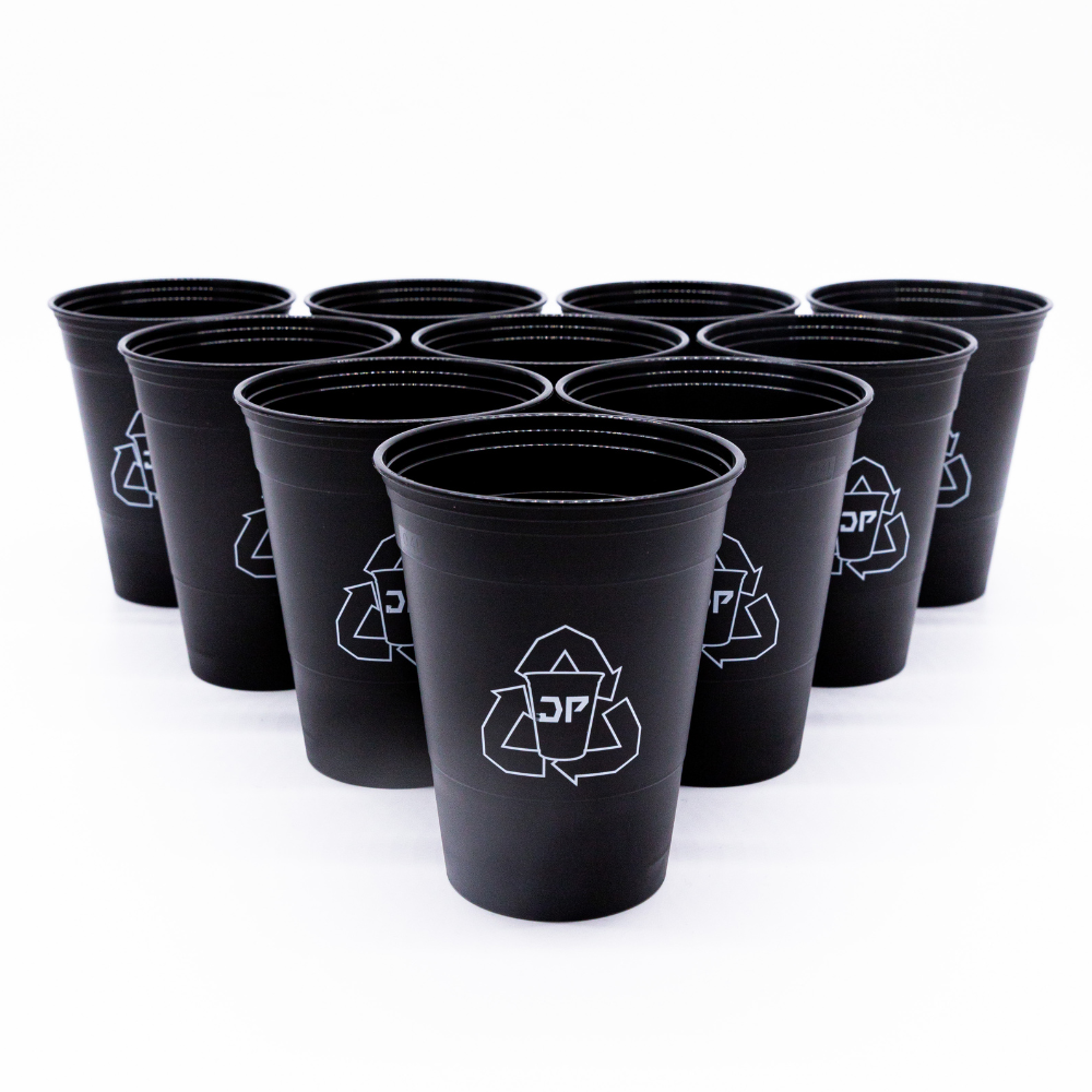 JustPong Beerpong Cups DEEP BLACK